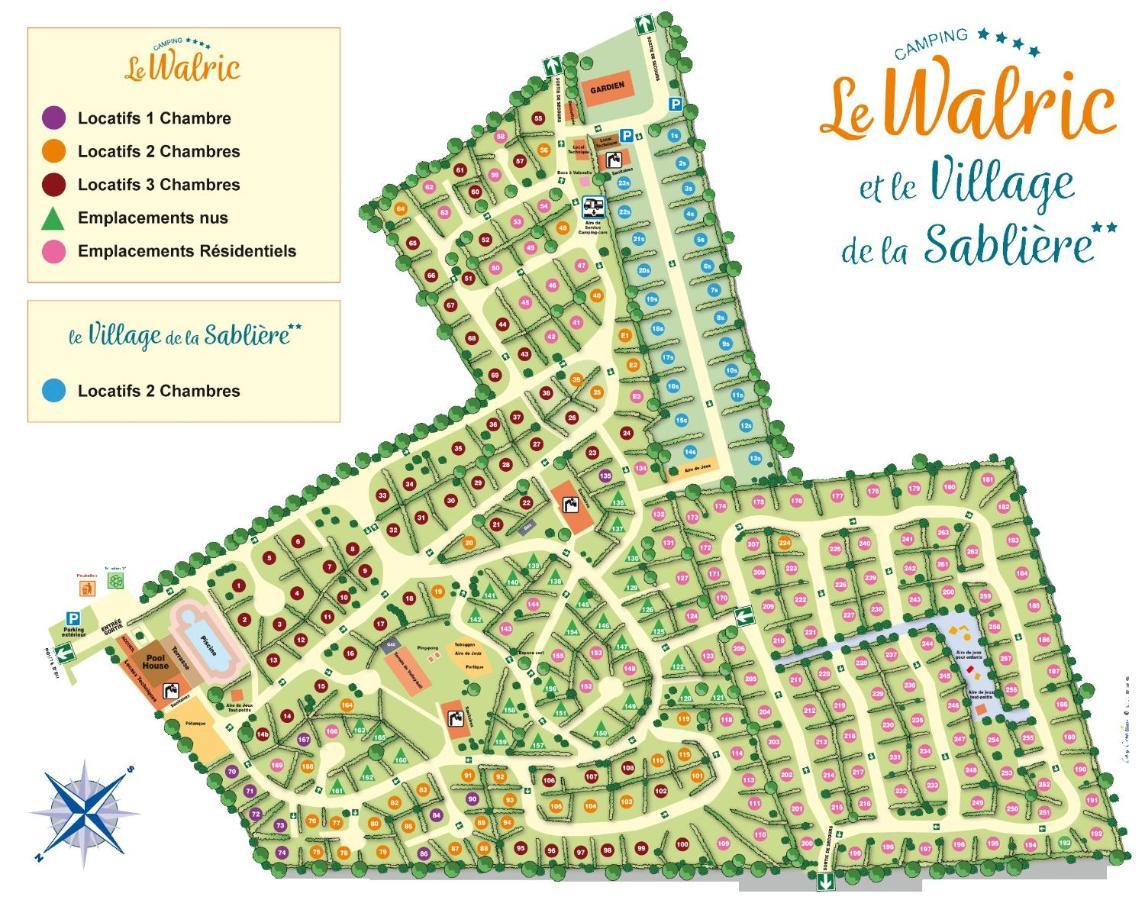 Camping Le Walric Saint-Valéry-sur-Somme Luaran gambar